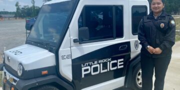 Little Rock police car famous online for small size – Law Officer